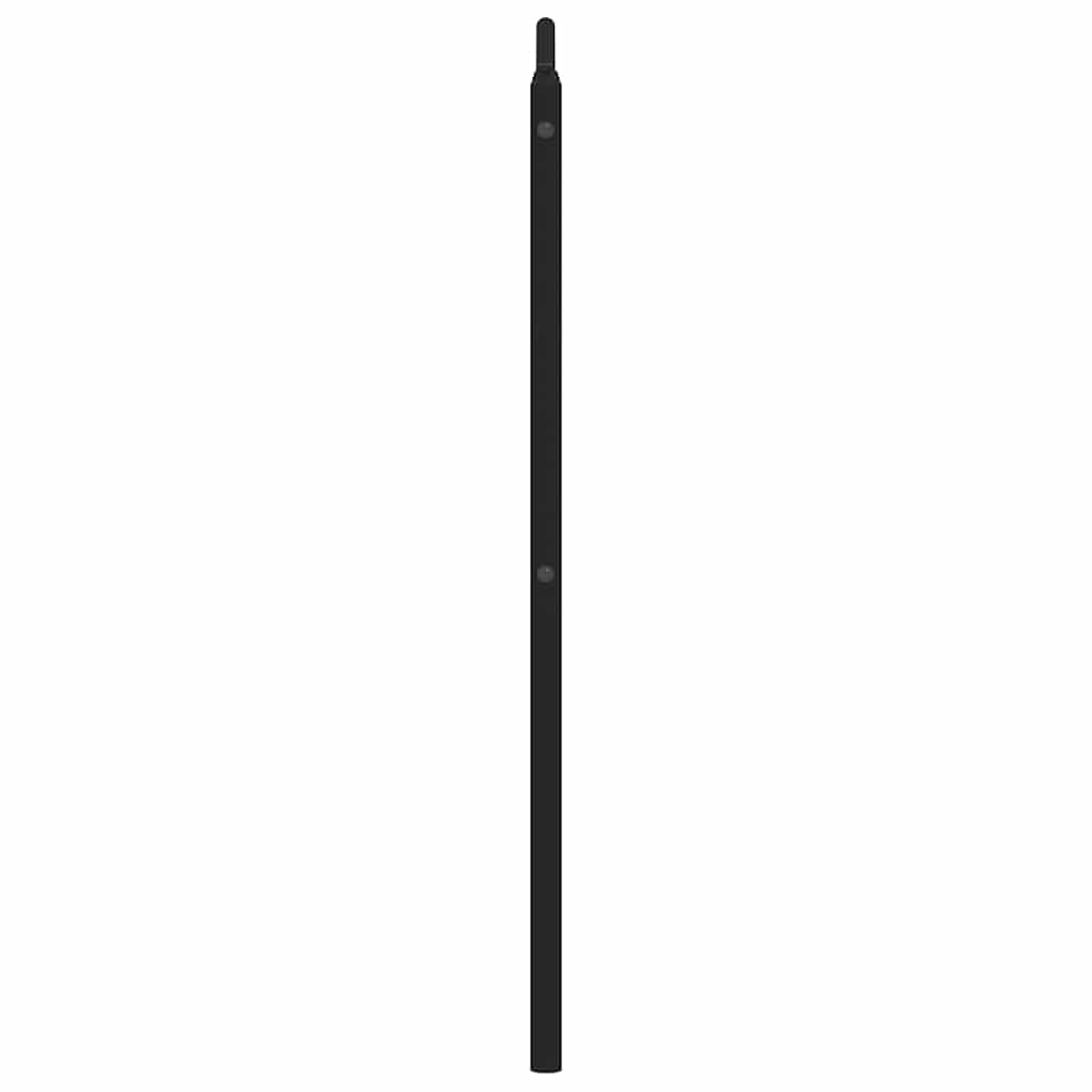 vidaXL Metal Replace Headboard Black 135 cm 5