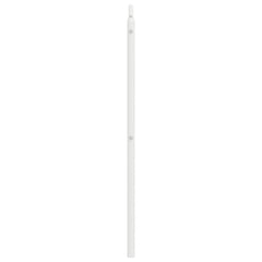vidaXL Metal Replace Headboard White 140 cm 4