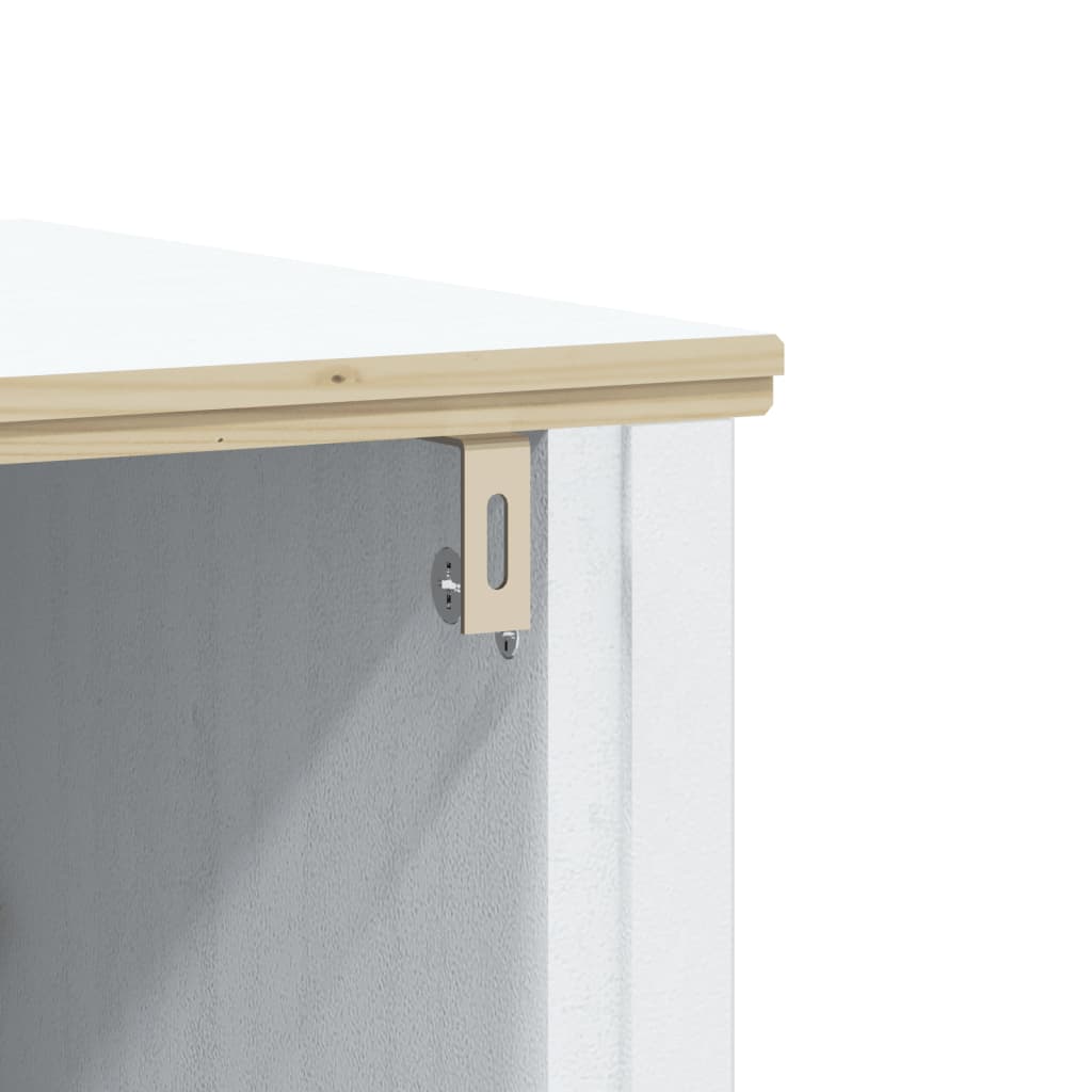 Bathroom Furniture Set "BERG" Solid Wood Pine White Depth 34 cm 60 cm 59 cm 2