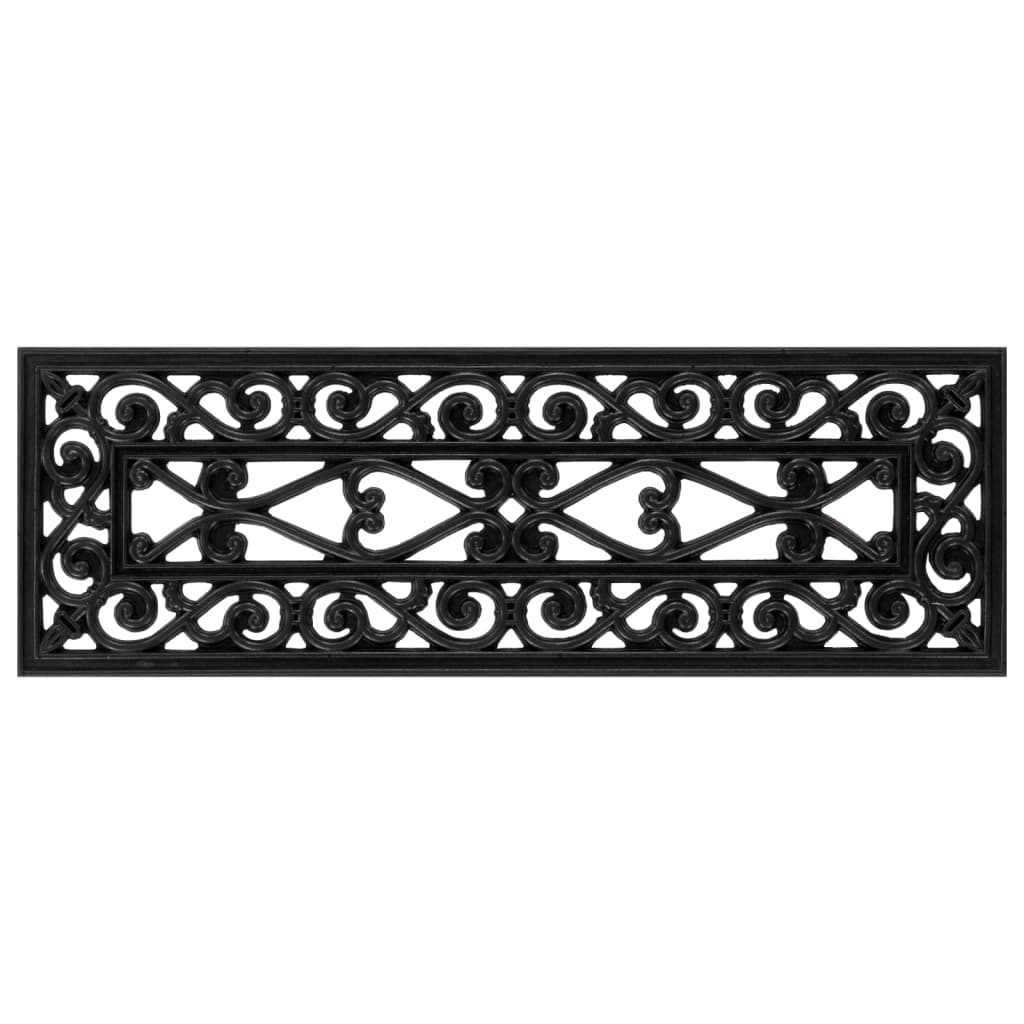 vidaXL Stair Treads 10 pcs 25x75 cm Rubber 2