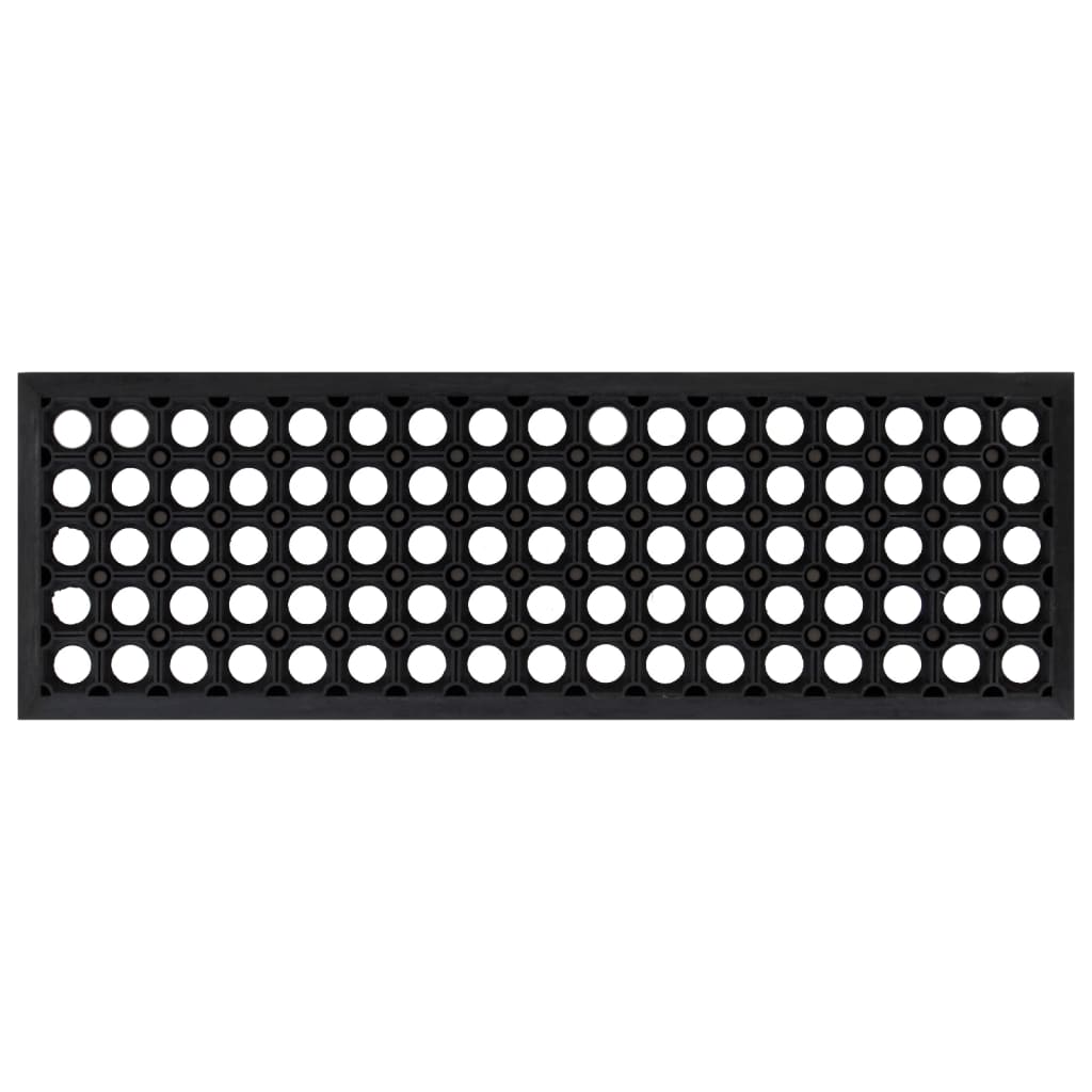 vidaXL Stair Treads 10 pcs 25x75 cm Rubber 2