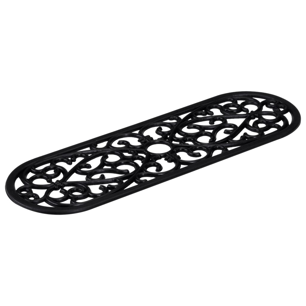 vidaXL Stair Treads 5 pcs 25x75 cm Rubber 4