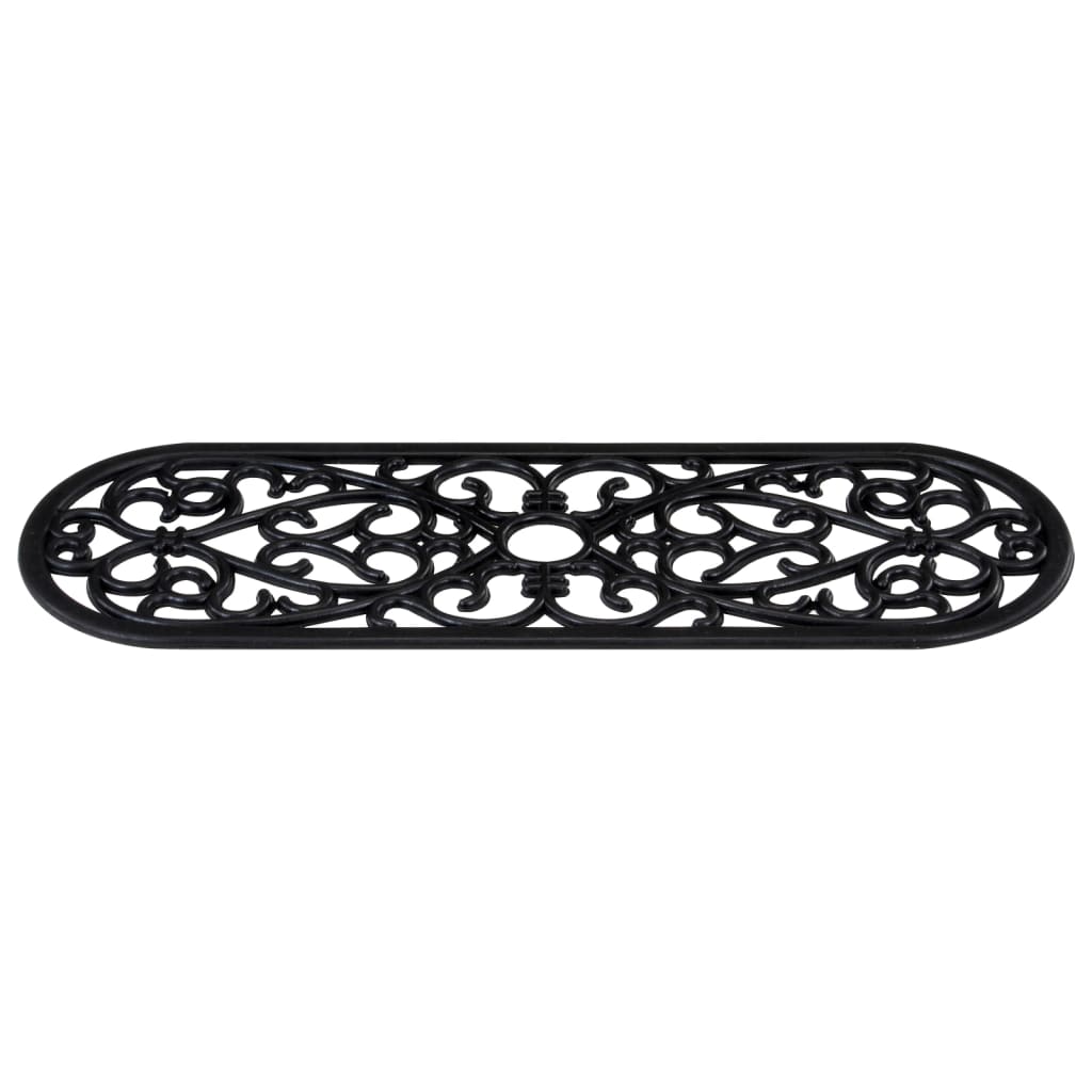 vidaXL Stair Treads 5 pcs 25x75 cm Rubber 5