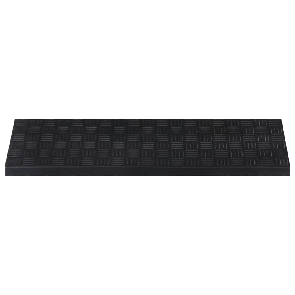 vidaXL Stair Treads 5 pcs 25x75 cm Rubber 5