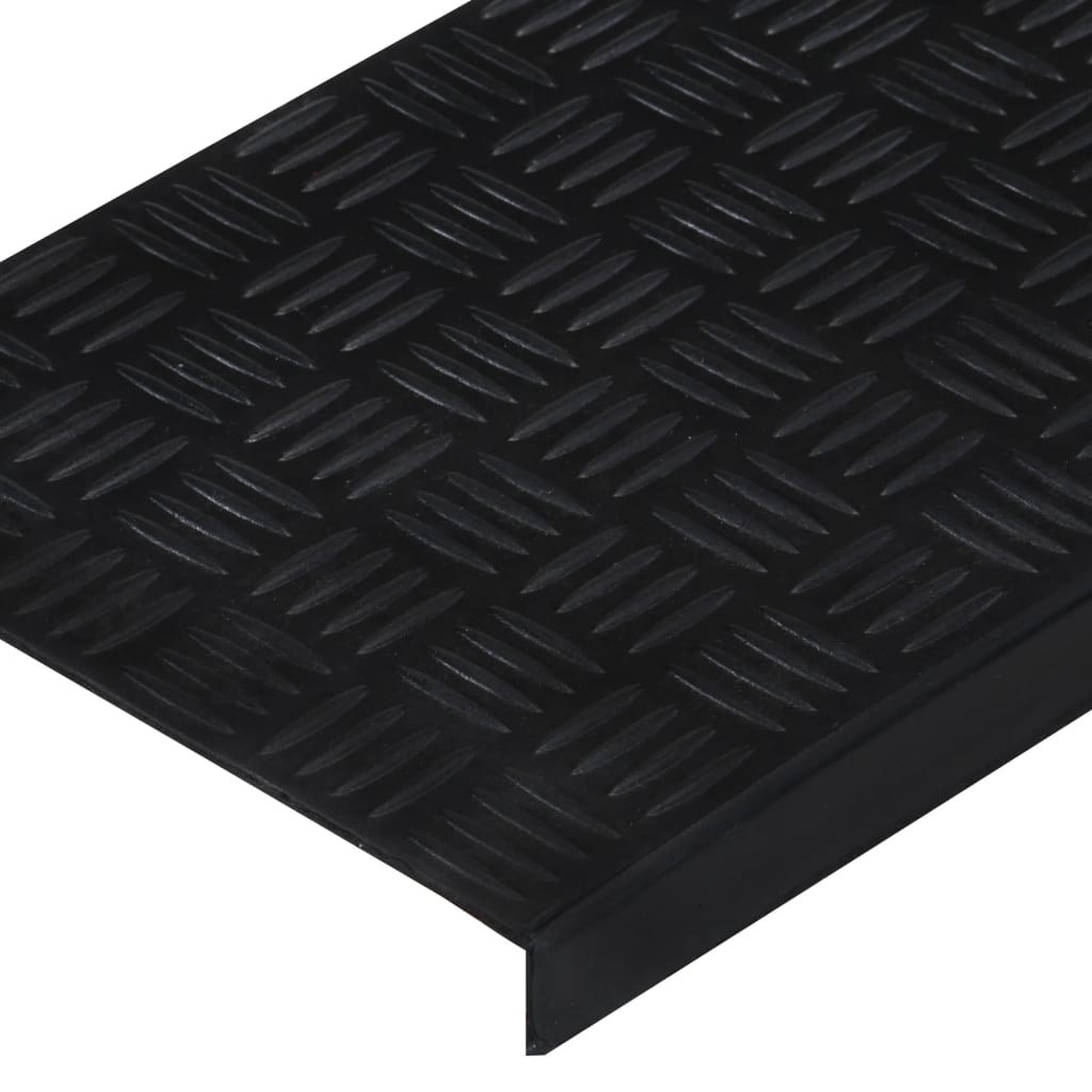 vidaXL Stair Treads 5 pcs 25x75 cm Rubber 6