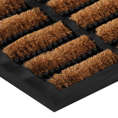 vidaXL Door Mat Rectangular 45x75 cm Rubber and Coir 4