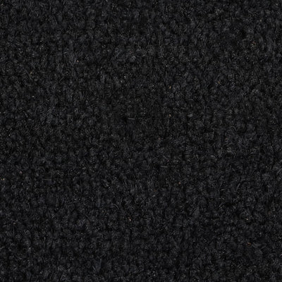 Door Mat Black 50x80 cm Tufted Coir