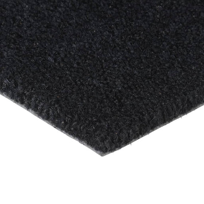 Door Mat Black 60x90 cm Tufted Coir