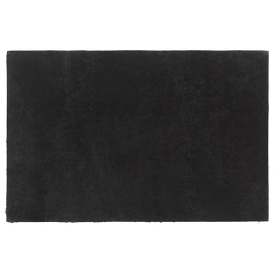 Door Mat Black 65x100 cm Tufted Coir