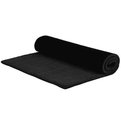 vidaXL Door Mat Black 80x100 cm Tufted Coir 2