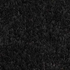 vidaXL Door Mat Black 80x100 cm Tufted Coir 3