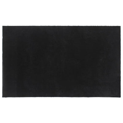 Door Mat Black 90x150 cm Tufted Coir