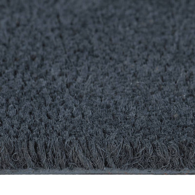 Door Mats 5 pcs Dark Grey 40x60 cm Tufted Coir