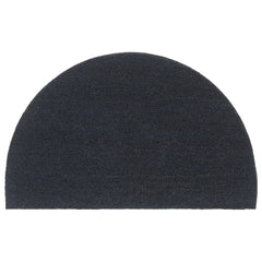 vidaXL Door Mat Dark Grey Half Round 50x80 cm Tufted Coir 1