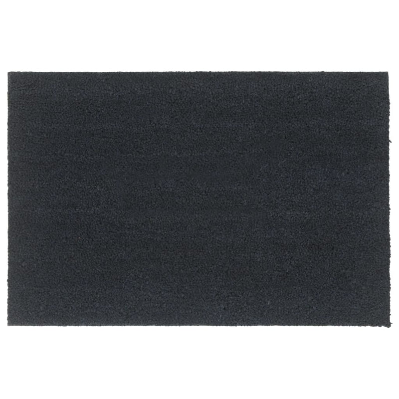 Door Mat Dark Grey 60x90 cm Tufted Coir