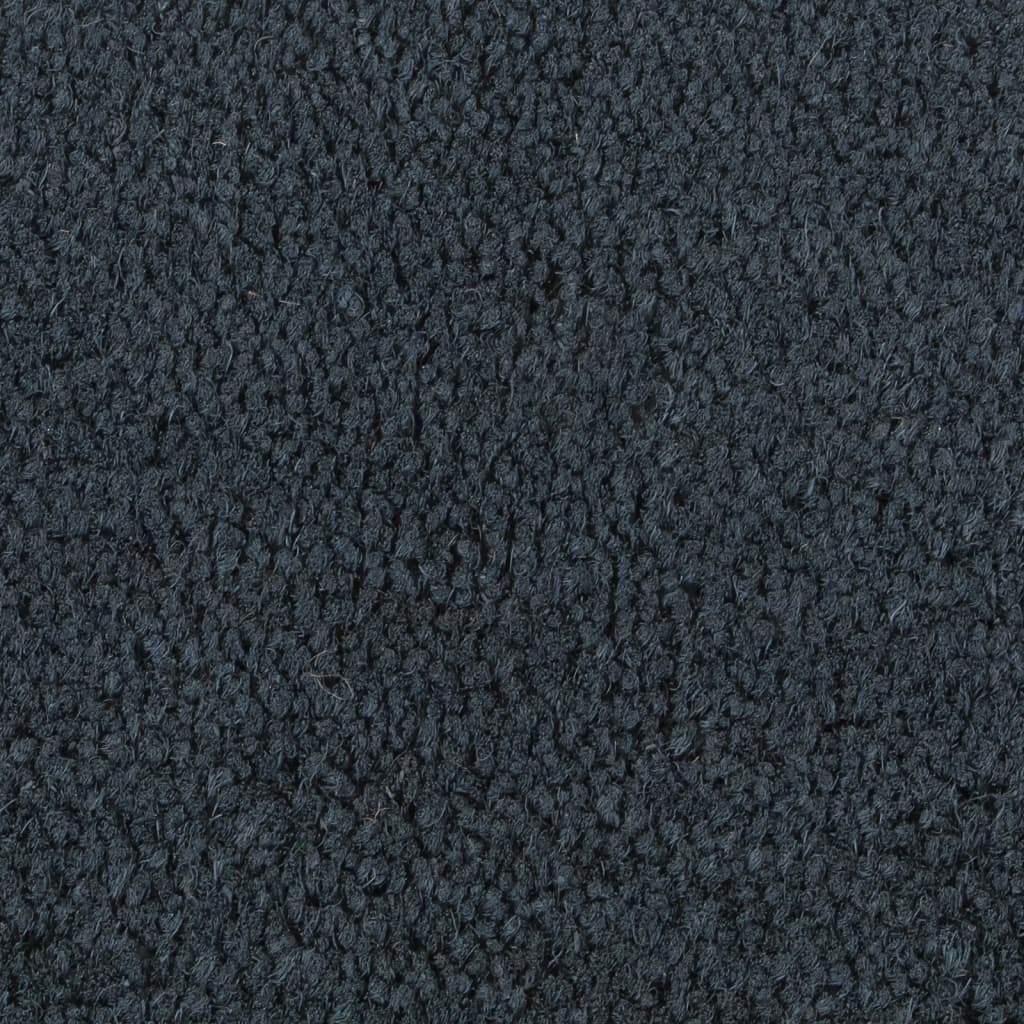 vidaXL Door Mat Dark Grey Half Round 60x90 cm Tufted Coir 5