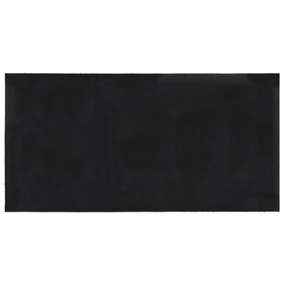 Door Mat Dark Grey 100x200 cm Tufted Coir