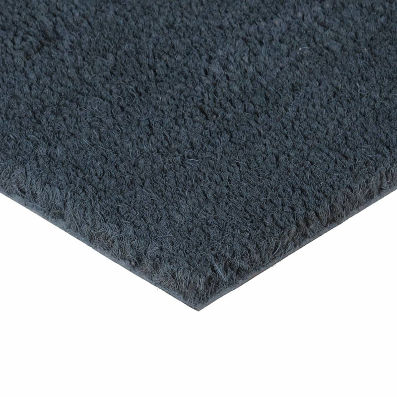 Door Mat Dark Grey 100x200 cm Tufted Coir