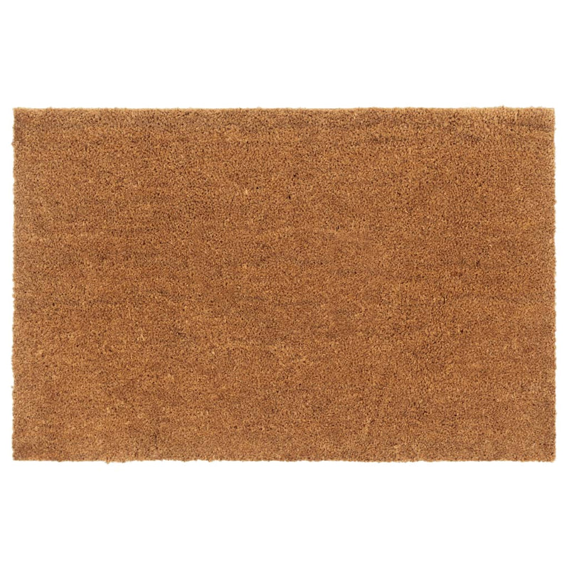 Door Mat Natural 65x100 cm Tufted Coir