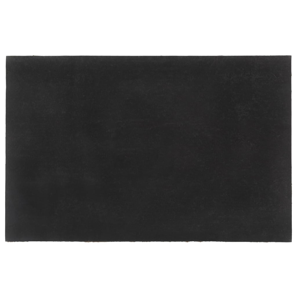 vidaXL Door Mat Natural 65x100 cm Tufted Coir 2
