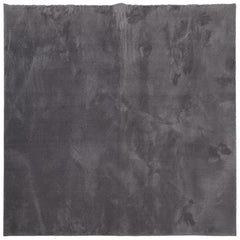 vidaXL Rug HUARTE Short Pile Soft and Washable Anthracite 120x120 cm 2