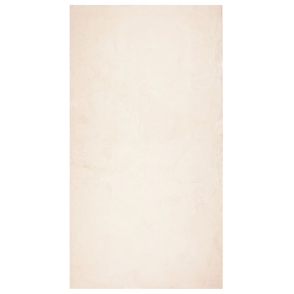 vidaXL Rug HUARTE Short Pile Soft and Washable Beige 80x150 cm 2