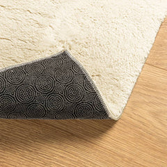 vidaXL Rug HUARTE Short Pile Soft and Washable Cream 80x200 cm 5