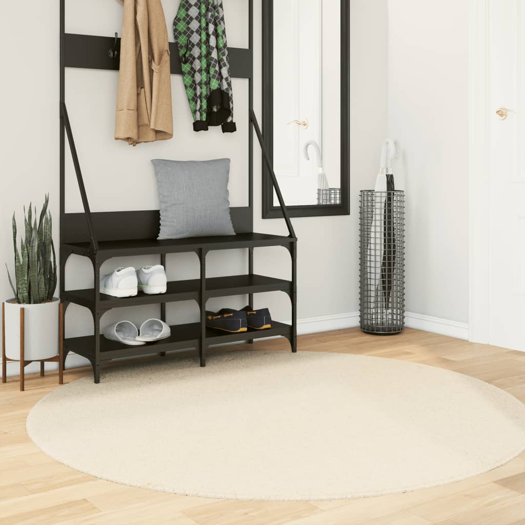 vidaXL Rug HUARTE Short Pile Soft and Washable Cream – Part 2