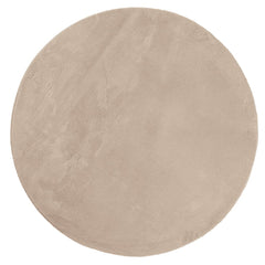 vidaXL Rug HUARTE Short Pile Soft and Washable Sand Ø 120 cm 2