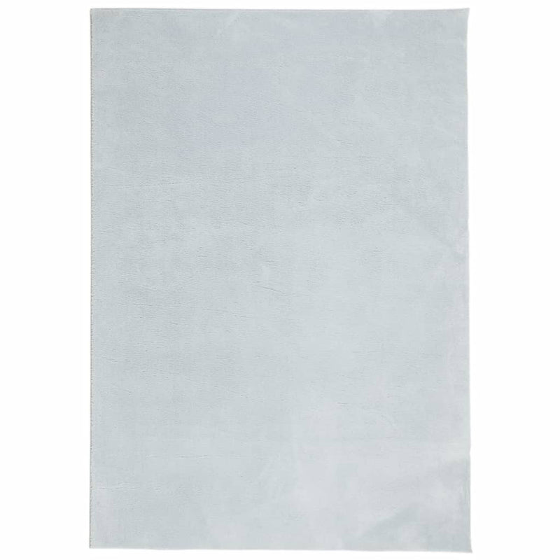 Rug HUARTE Short Pile Soft and Washable Blue 160x230 cm