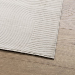 vidaXL Rug IZA Short Pile Scandinavian Look Cream 80x150 cm 4