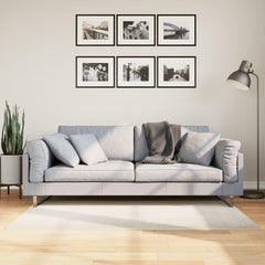 vidaXL Rug IZA Short Pile Scandinavian Look Cream 80x150 cm 1