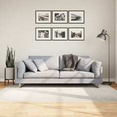 vidaXL Rug IZA Short Pile Scandinavian Look Cream 140x200 cm 1