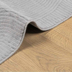 vidaXL Rug IZA Short Pile Scandinavian Look Grey 80x150 cm 6