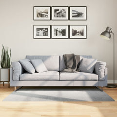 vidaXL Rug IZA Short Pile Scandinavian Look Grey 80x150 cm 1
