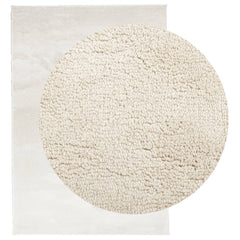 vidaXL Rug OVIEDO Short Pile Beige 160x230 cm 3