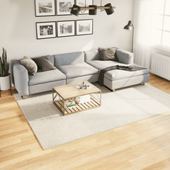 vidaXL Rug OVIEDO Short Pile Beige