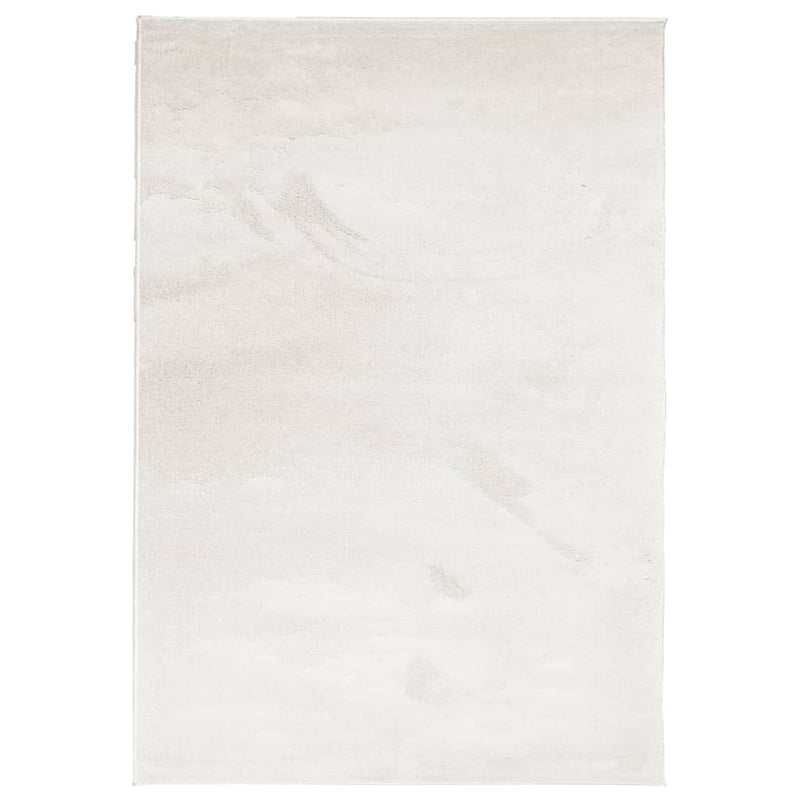 Rug OVIEDO Short Pile Beige 300x400 cm