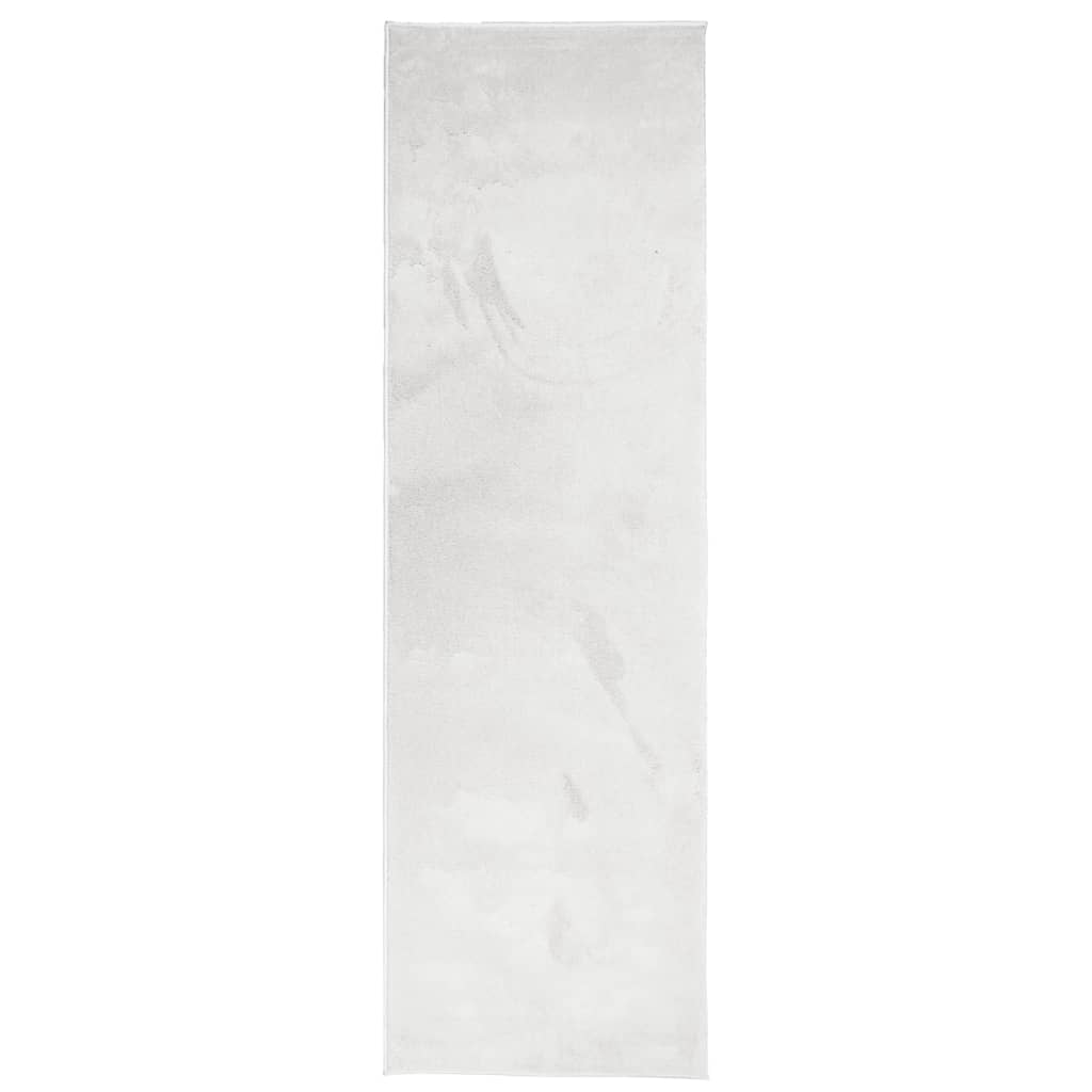 vidaXL Rug OVIEDO Short Pile Grey 80x250 cm 2