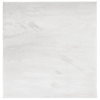 Rug OVIEDO Short Pile Grey 120x120 cm