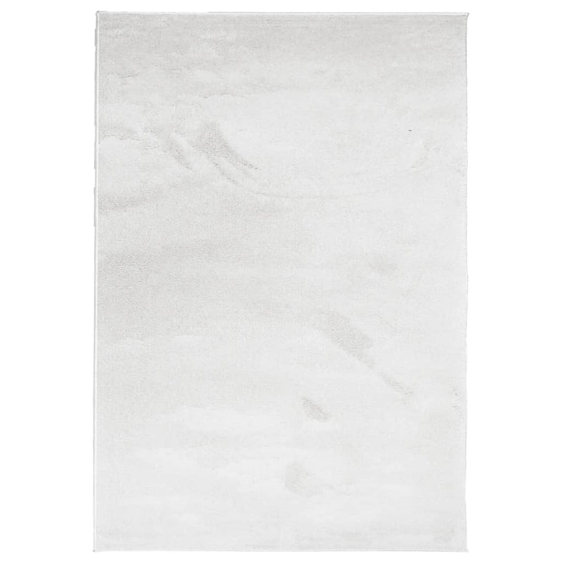 Rug OVIEDO Short Pile Grey 300x400 cm