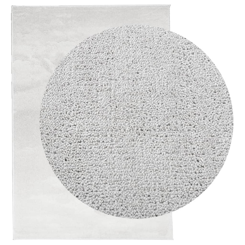 Rug OVIEDO Short Pile Grey 300x400 cm