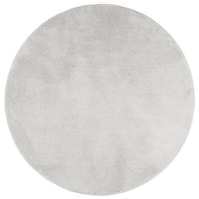 Rug OVIEDO Short Pile Grey Ø 280 cm