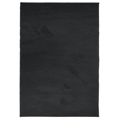 Rug OVIEDO Short Pile Black 120x170 cm