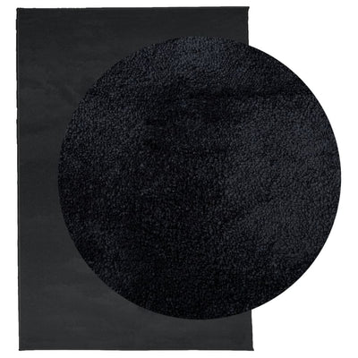 Rug OVIEDO Short Pile Black 120x170 cm