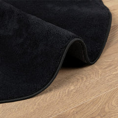 vidaXL Rug OVIEDO Short Pile Black Ø 120 cm 6