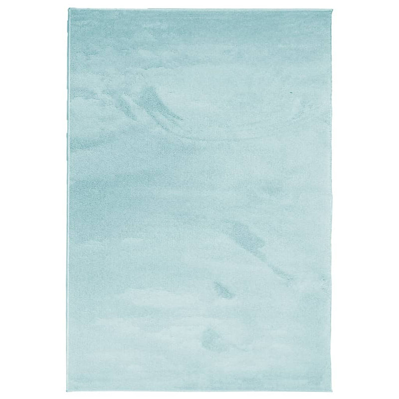 Rug OVIEDO Short Pile Green 140x200 cm