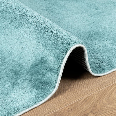 Rug OVIEDO Short Pile Green 240x240 cm