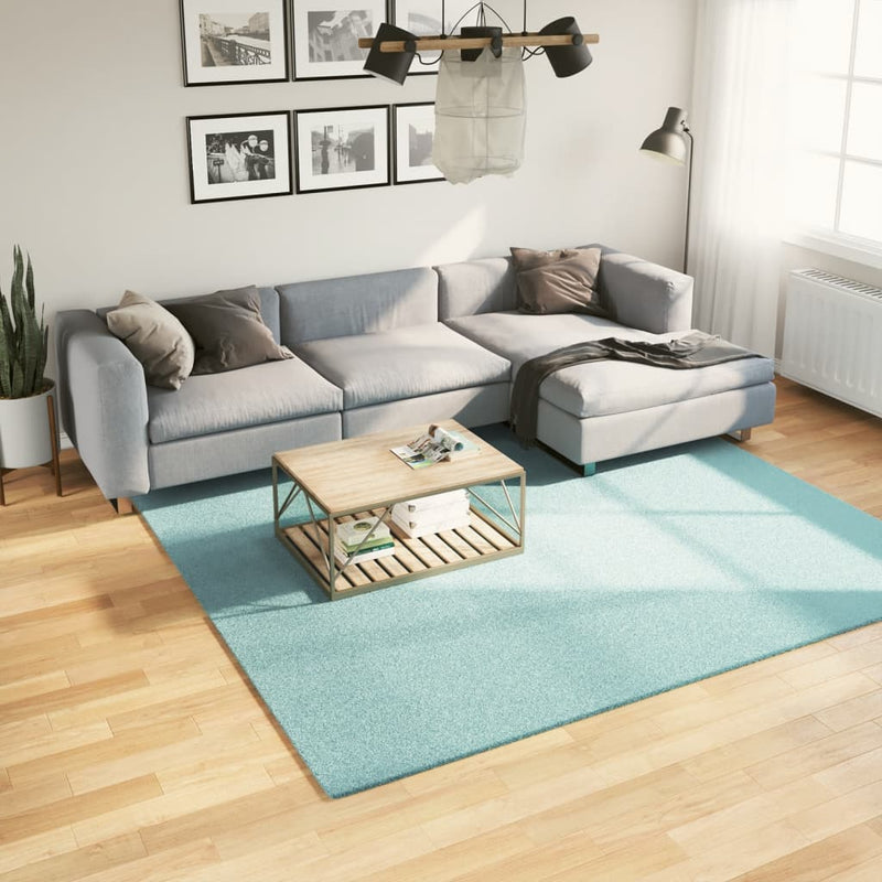 Rug OVIEDO Short Pile Green 240x240 cm