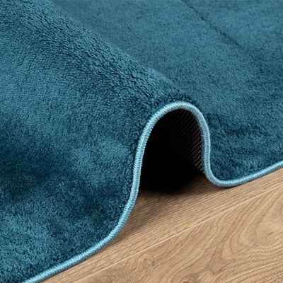 Rug OVIEDO Short Pile Turquoise 80x150 cm